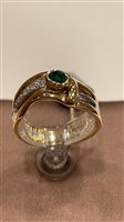 Anello Salvini Donna in Oro giallo Smeraldo 0.22 Ct SAS05034 - SAS05034